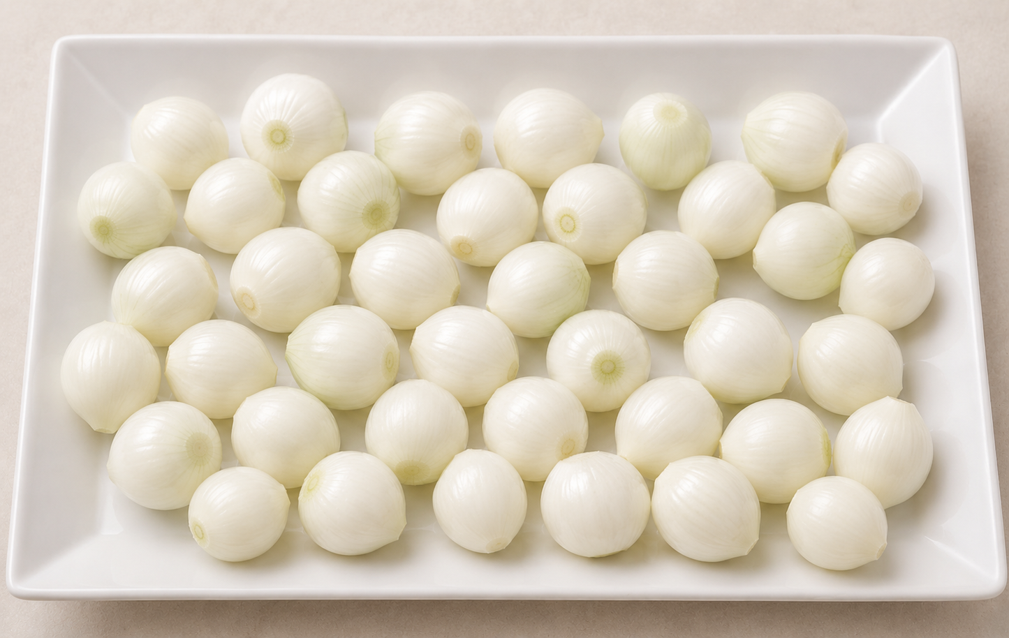 Peeled White Onions 500gr