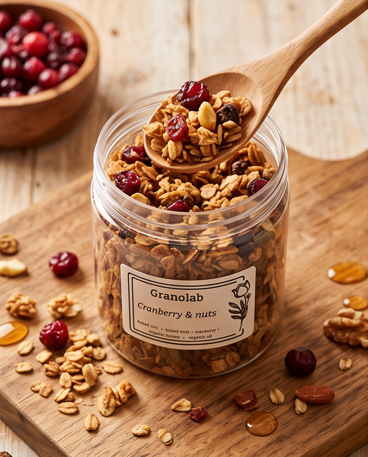 Cranberry + Mixed Nuts 140gr