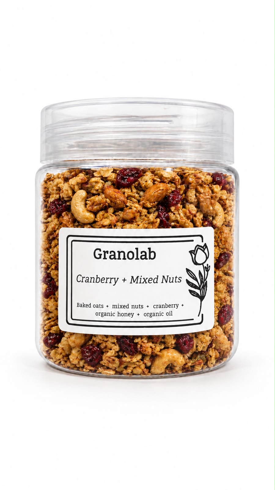 Cranberry + Mixed Nuts 140gr