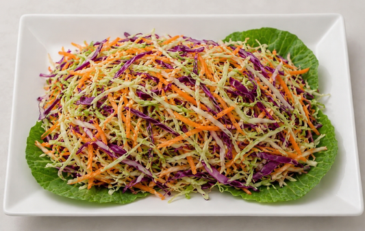 Sanitized Shredded Mixed Cabbage (ملفوف مشكل مقطع معقم) 400gr